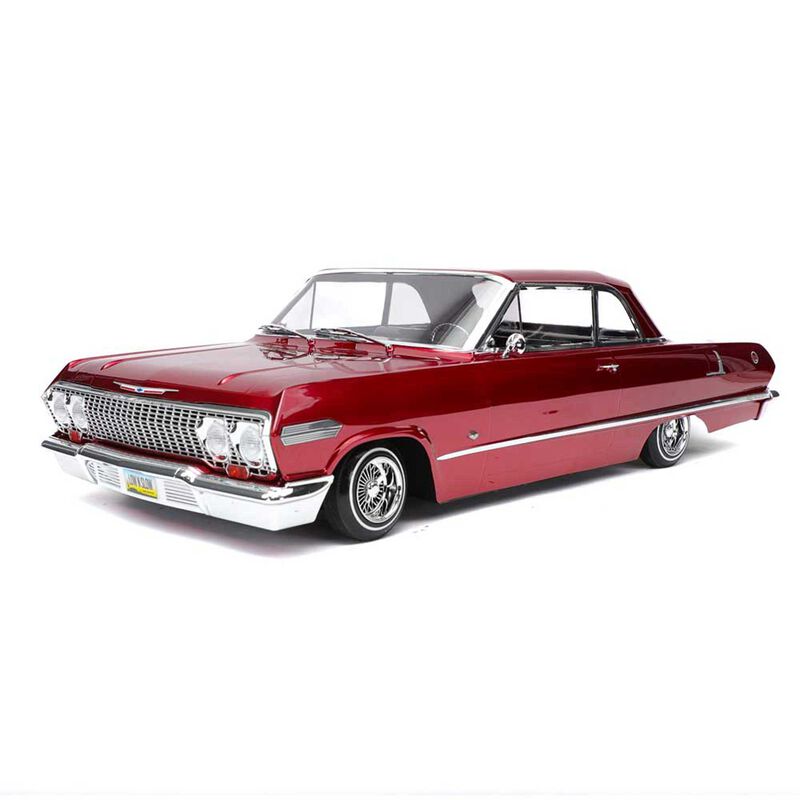 1/10 SixtyThree Chevy Impala SS 2WD Hopping Lowrider RTR, Red