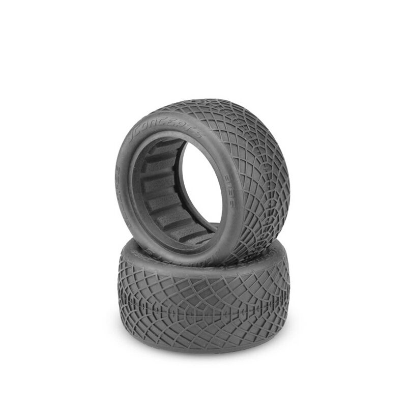 1/10 Ellipse 2.2” Rear Buggy Tires and Inserts, Gold Compound (2)