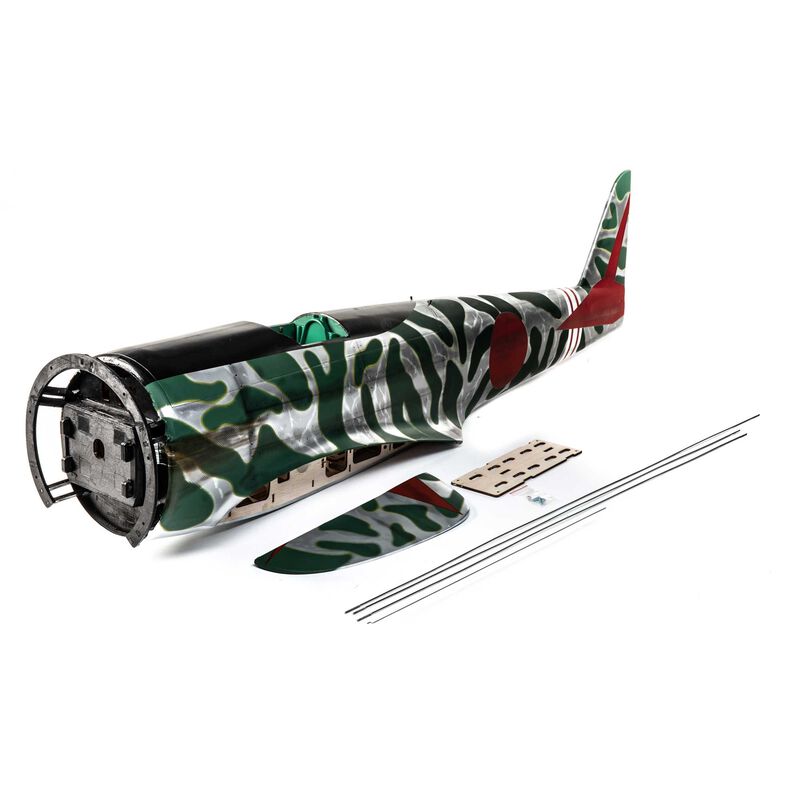 Fuselage with Hatch: Ki-43 Oscar 60cc