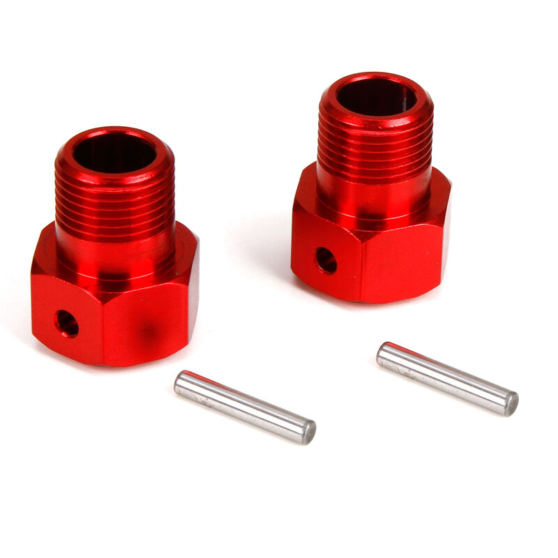 Front/Rear Wheel Hex & Pin (2): DBXL 2.0/DBXL-E 2.0