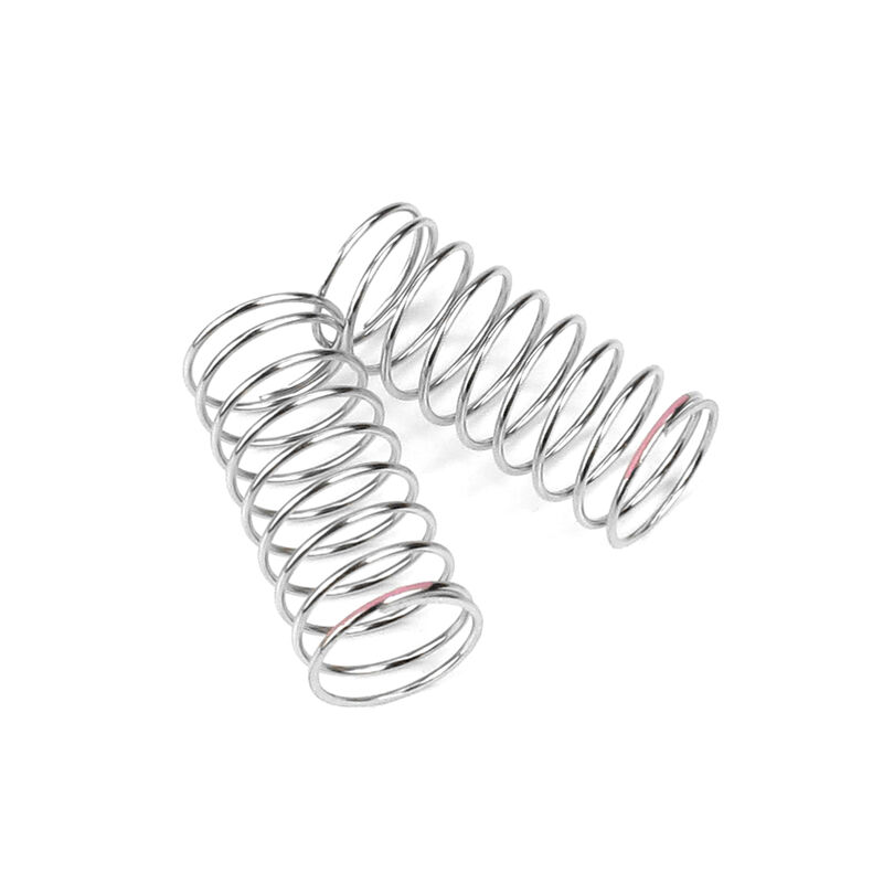 Shock Spring Set, Front, 1.3x9.5, 2.95lb/in, 45mm, Pink
