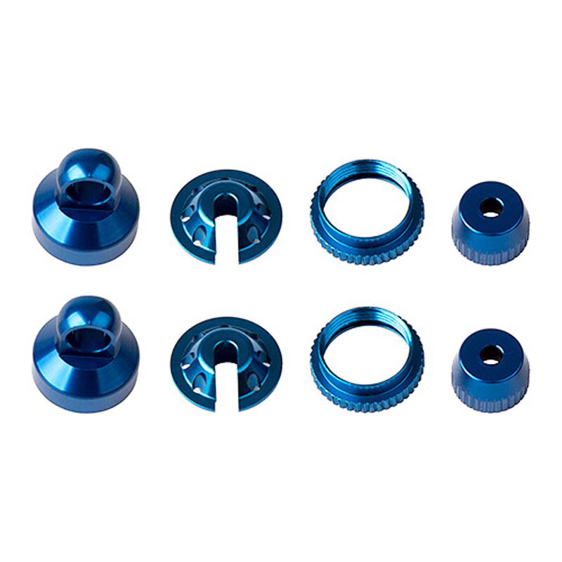 Shock Parts, Blue Aluminum: Enduro