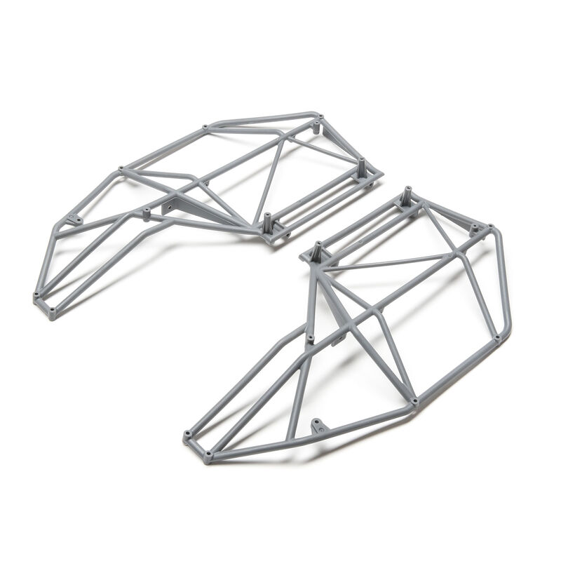 Roll Cage Side Left and Right, Gray: Rock Rey
