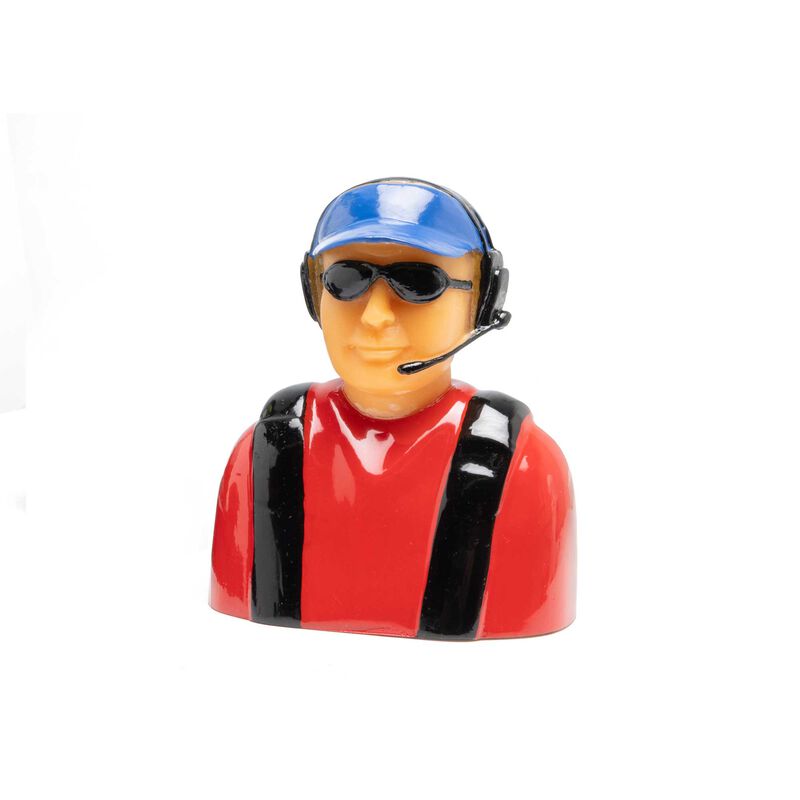 Pilot Bust: J-3 Cub 10cc, 82.5"
