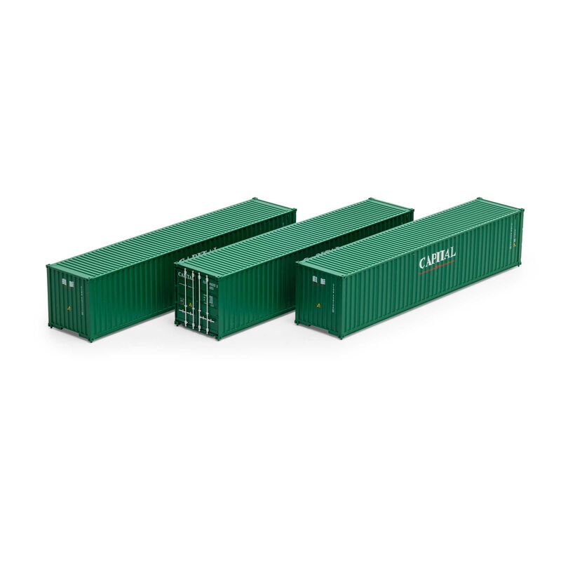 HO 40' Low Cube Container, CLHU #2 (3)