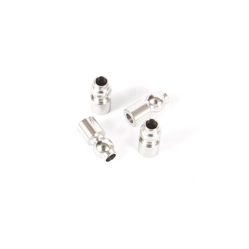 Pivot Ball, Stainless Steel 12.75mm (4): Capra 1.9 UTB, SCX10III Base Camp