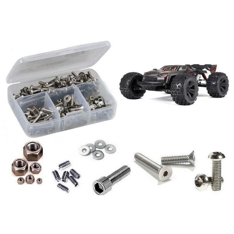 ARRMA Kraton 6s BLX Extreme Bash(#ARA8708) Stainless Steel Screw Kit