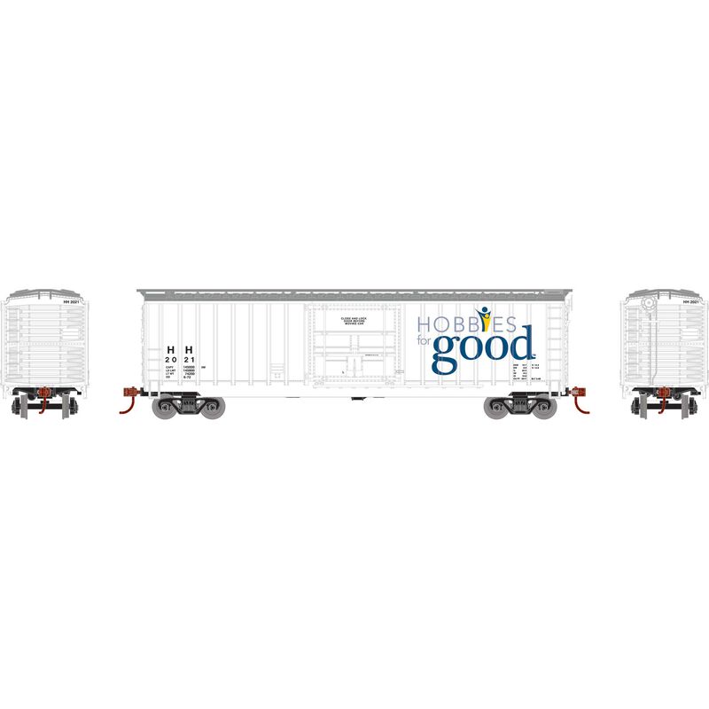 HO 50' OB Plug Door Box, Hobbies For Good #2021