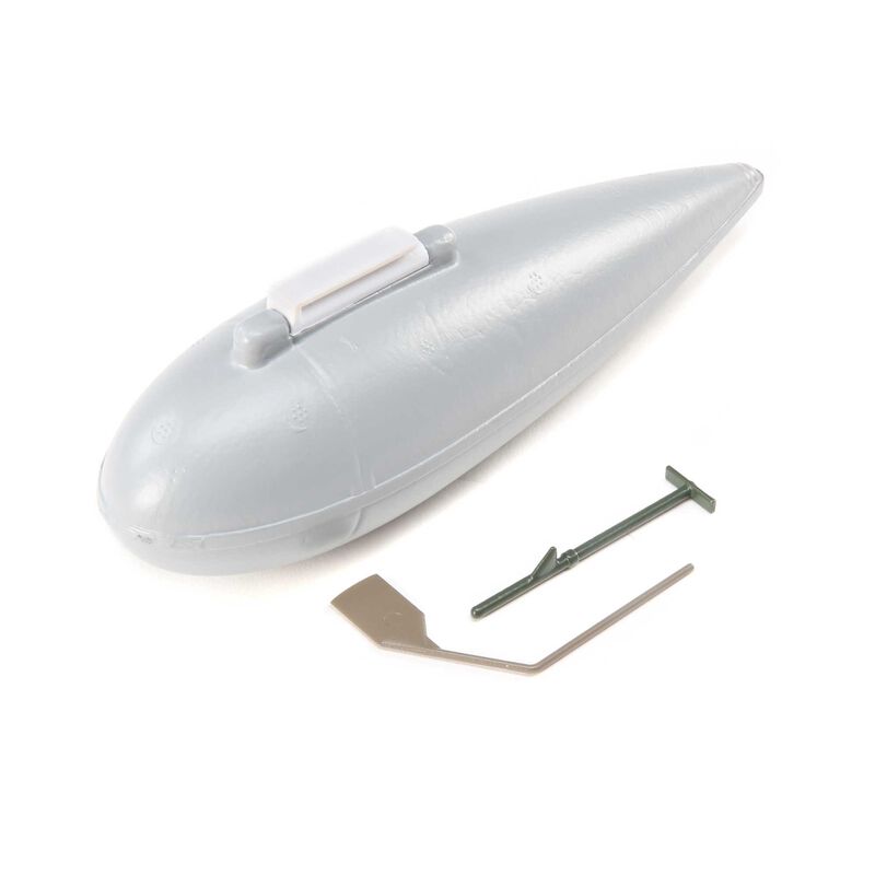 Drop Tank with Antenna and Pitot Tube: P-39 Airacobra 1.2m