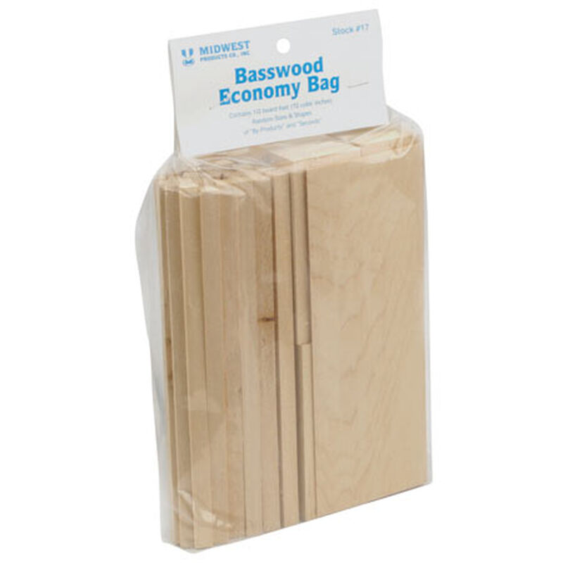 Basswood Scrap Bag