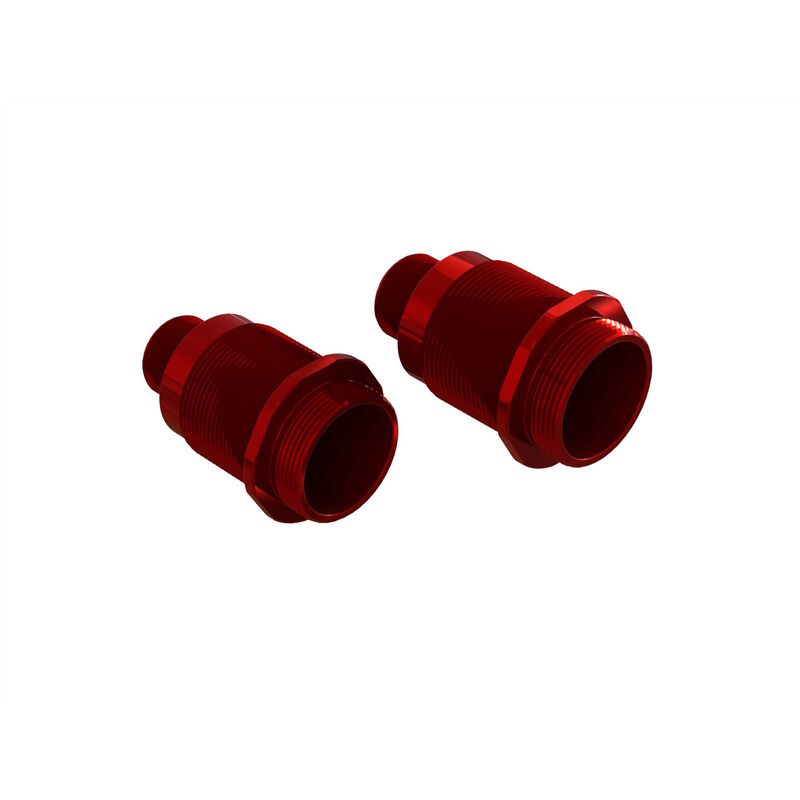 Aluminum Shock Body, 16x36mm (2)