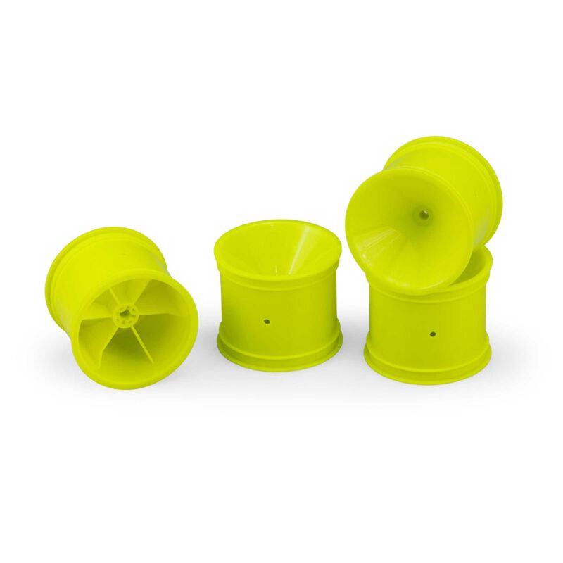Mono Rear Wheels, 3/16" Axle, Yellow (4)