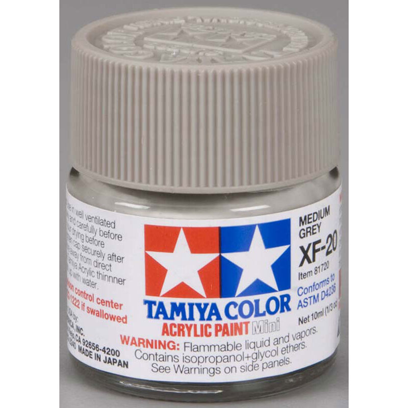 Acrylic Mini XF20, Medium Grey
