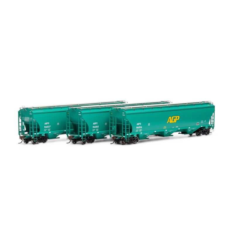 HO Trinity 3-Bay Hoppers, AGPX # 1 (3)