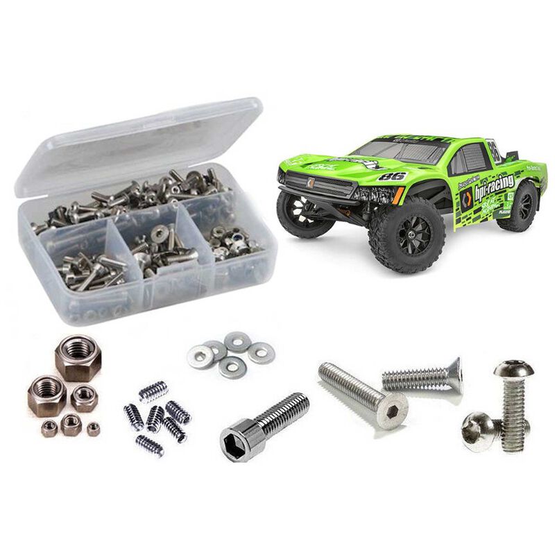 Stainless Steel Screw Kit, 1/10 HPI Racing Jumpshot SC V2