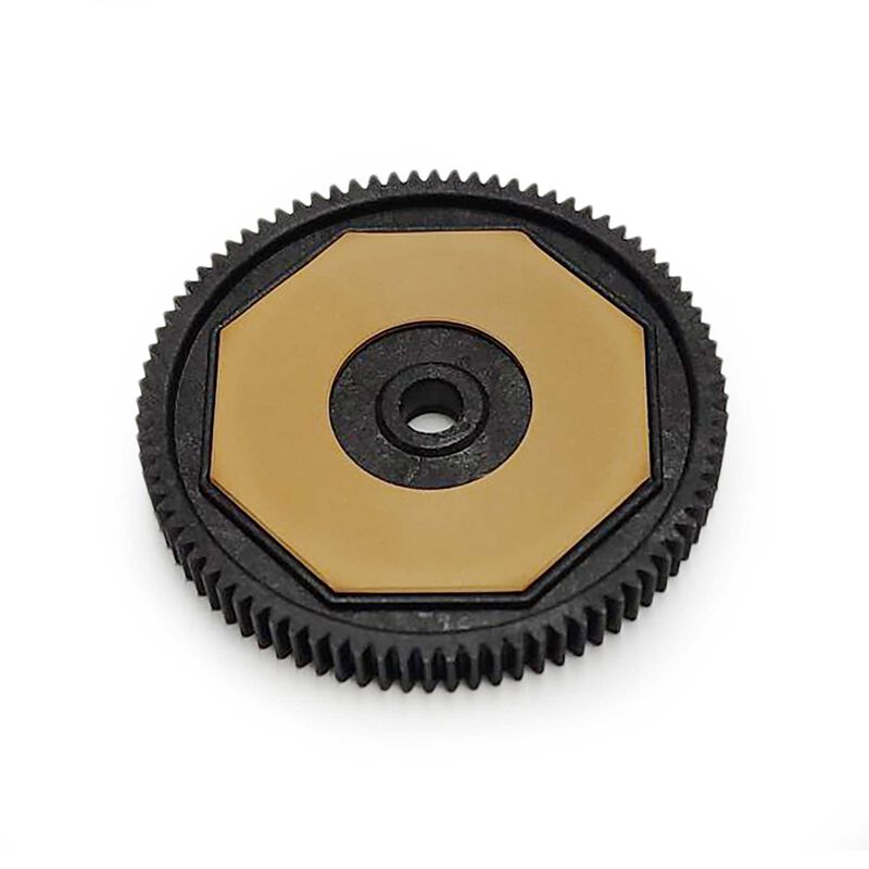 Spur Gear & Slipper Pads 48p 84t: 22S