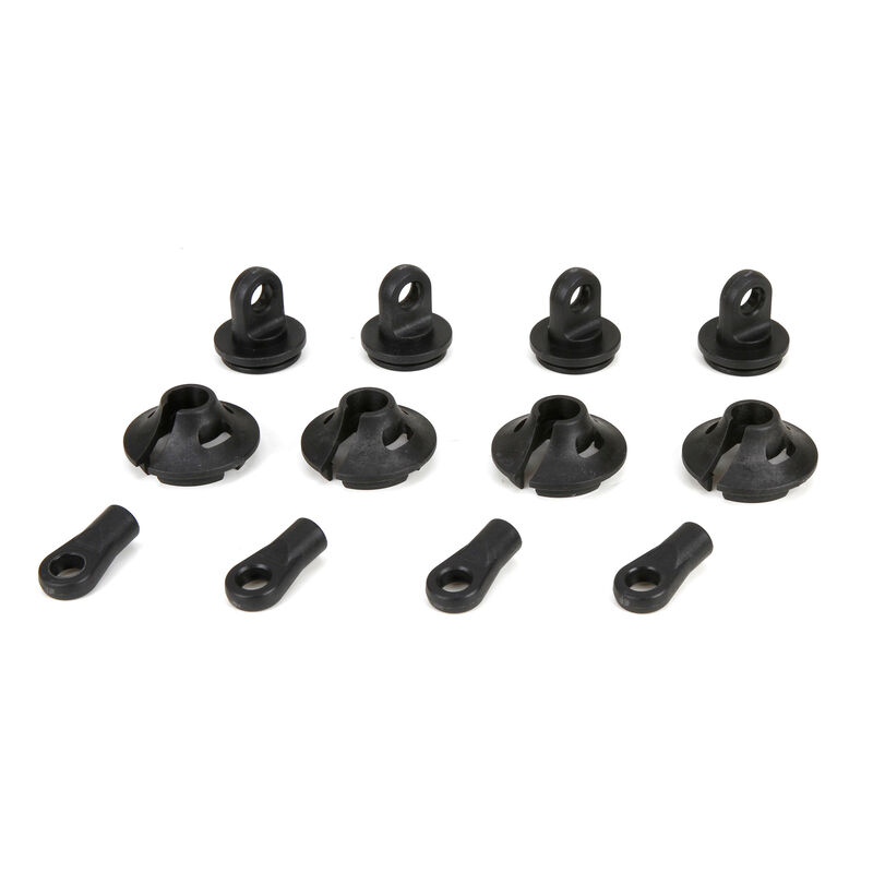 Spring Cups/Clips/Shock Ends (2): MTXL/DBXL-E/DBXL 2.0