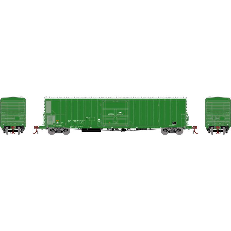 HO GEN 57' FGE Mechanical Reefer, Data Only 'Green'