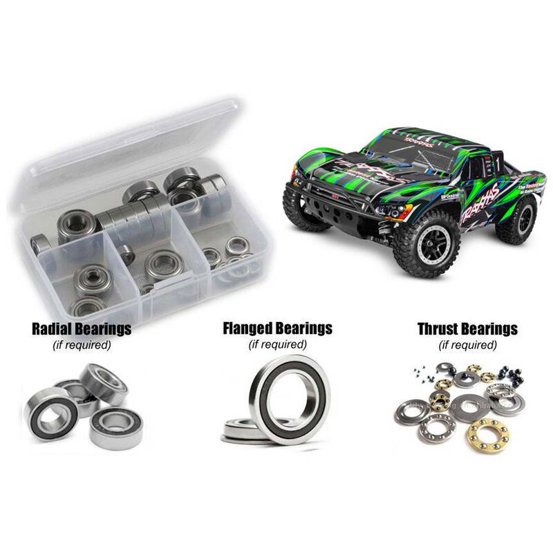 Traxxas Slash 4x4 BL-2s 1/10th (#67134-4) Rubber Shielded Bearing Kit
