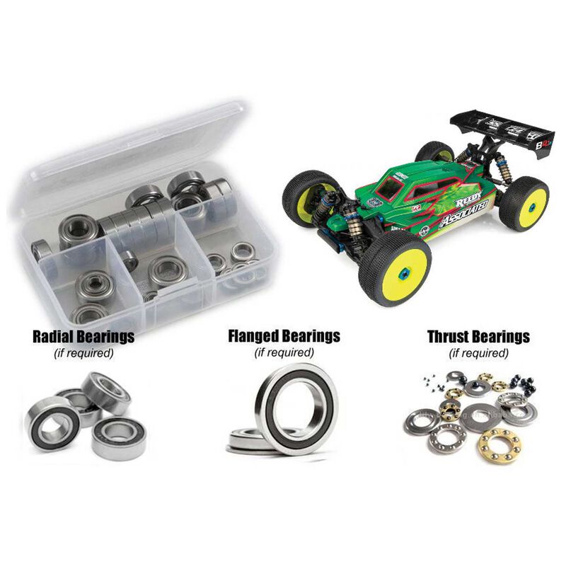 Associated RC8B4.1e / Team 1/8th (#80950) Rubber Shielded Bearing Kit
