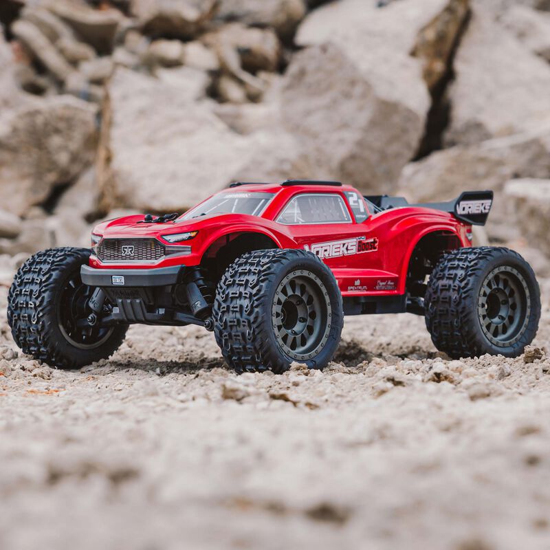 1/10 VORTEKS BOOST 2WD RTR Brushed Stadium Truck, Red