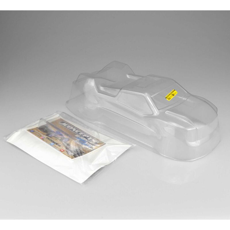1/10 Finnisher Truck Clear Body: TLR 22-T 4.0