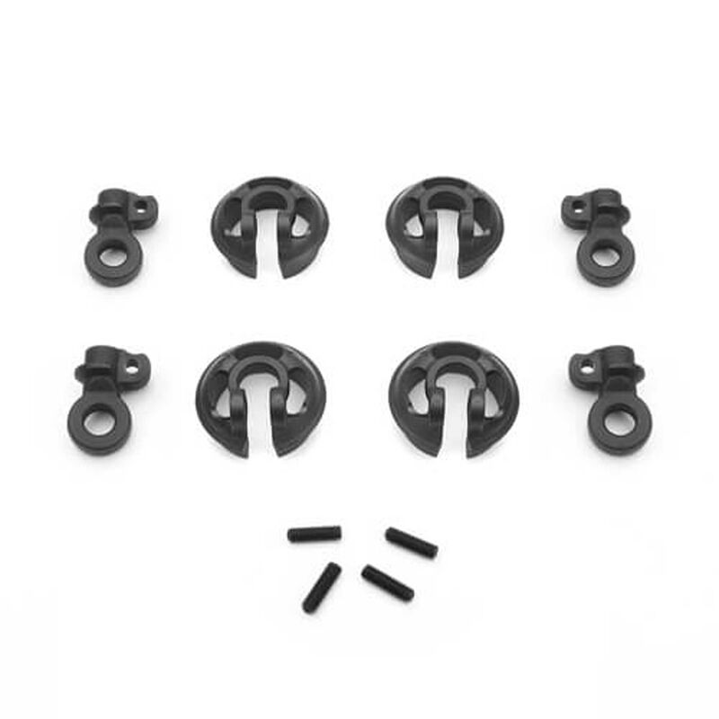 Locking Shock Rod End and Spring Perch Set (13mm)