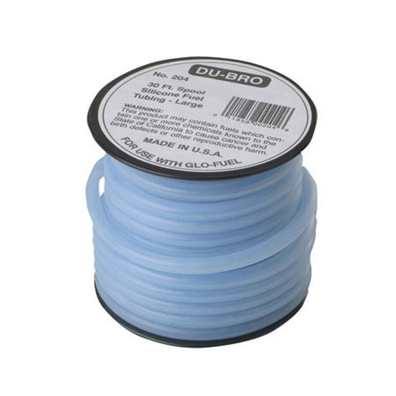 Silicone Fuel Tubing, Large, 30'
