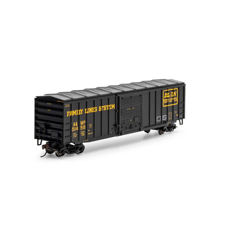 HO 50' ACF Outer Post Box Car, AWP #51459