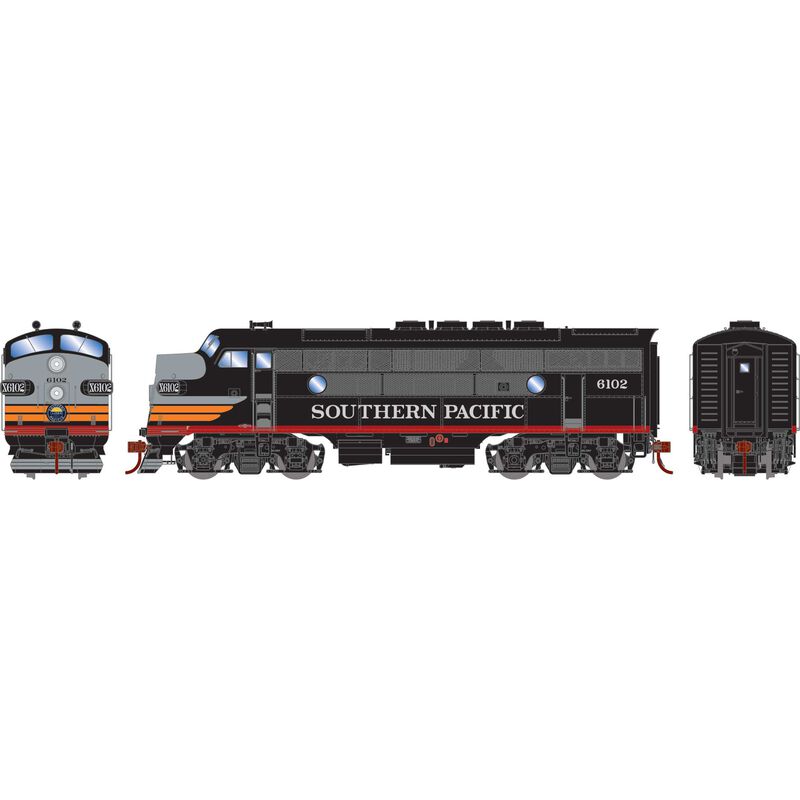 HO F3A Locomotive, SP #6102