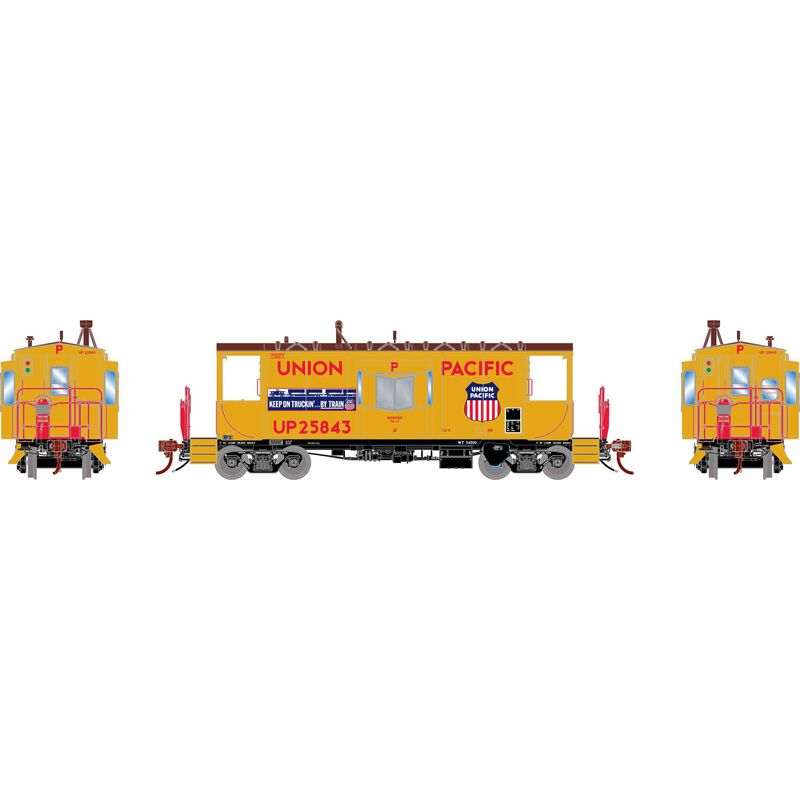 N ICC CA-11a Caboose, UP #25843