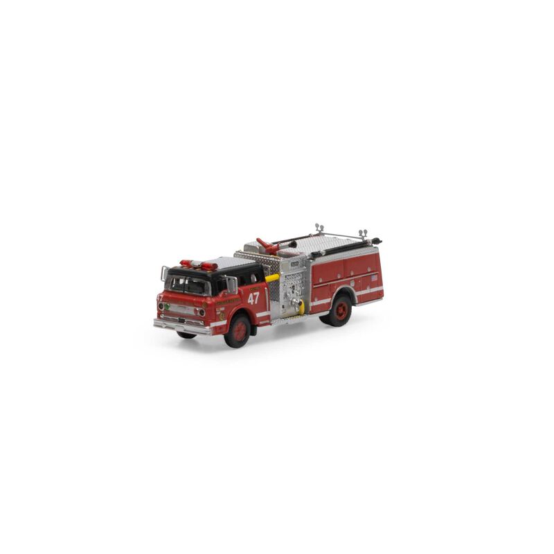 N Ford C Canopy Cab Pumper Fire Truck, Chicago #47