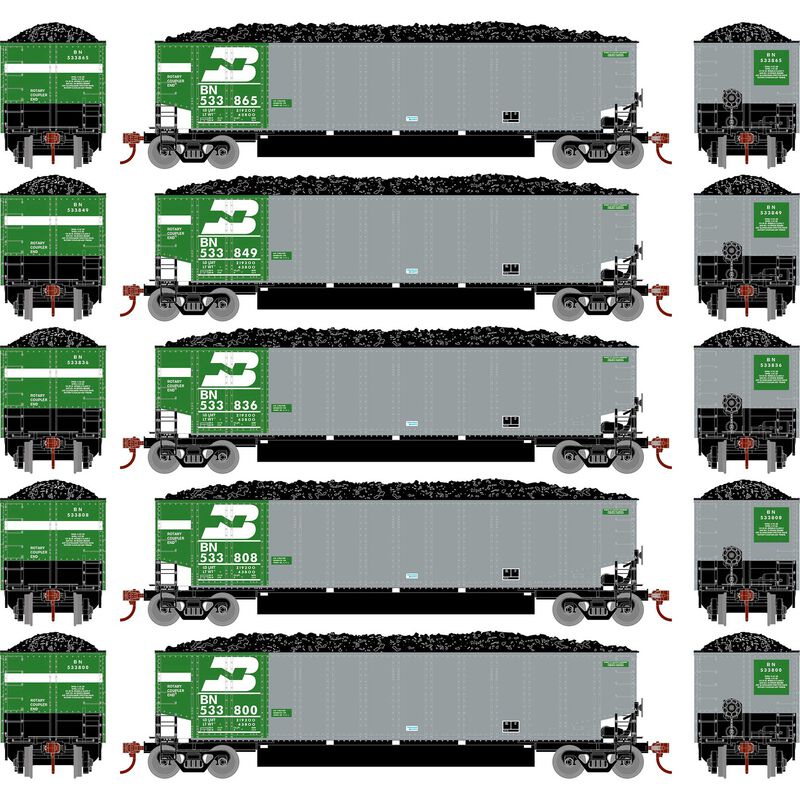 HO Bethgon Coalporter with Load, BN #1 (5)