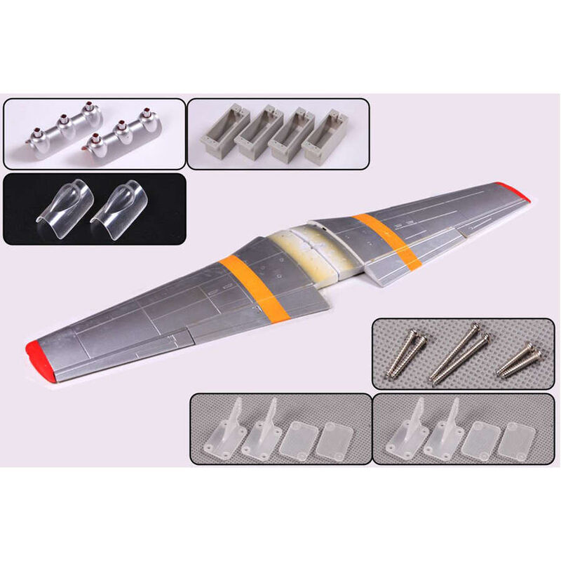 Main Wing  P51D Red Tail 1700mm