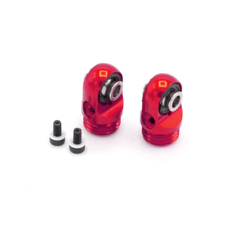 S8E Machined Aluminum Shock Cap – Red