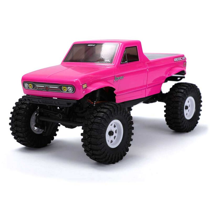 1/18 Ascent-18 4x4 Brushed Electric Rock Crawler RTR, Pink