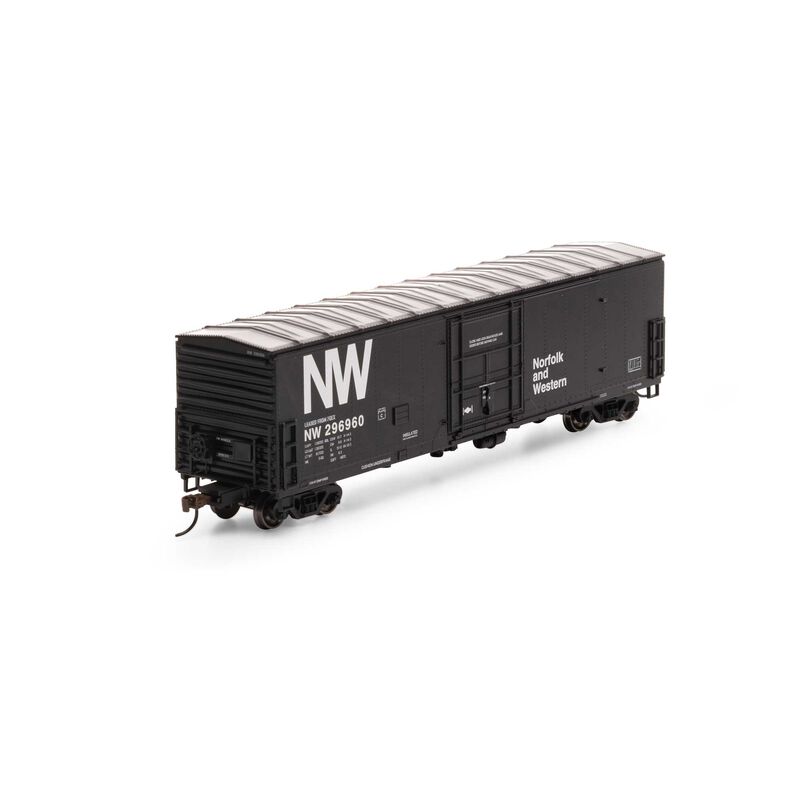 HO 50' Superior Plug Box, N&W #296960