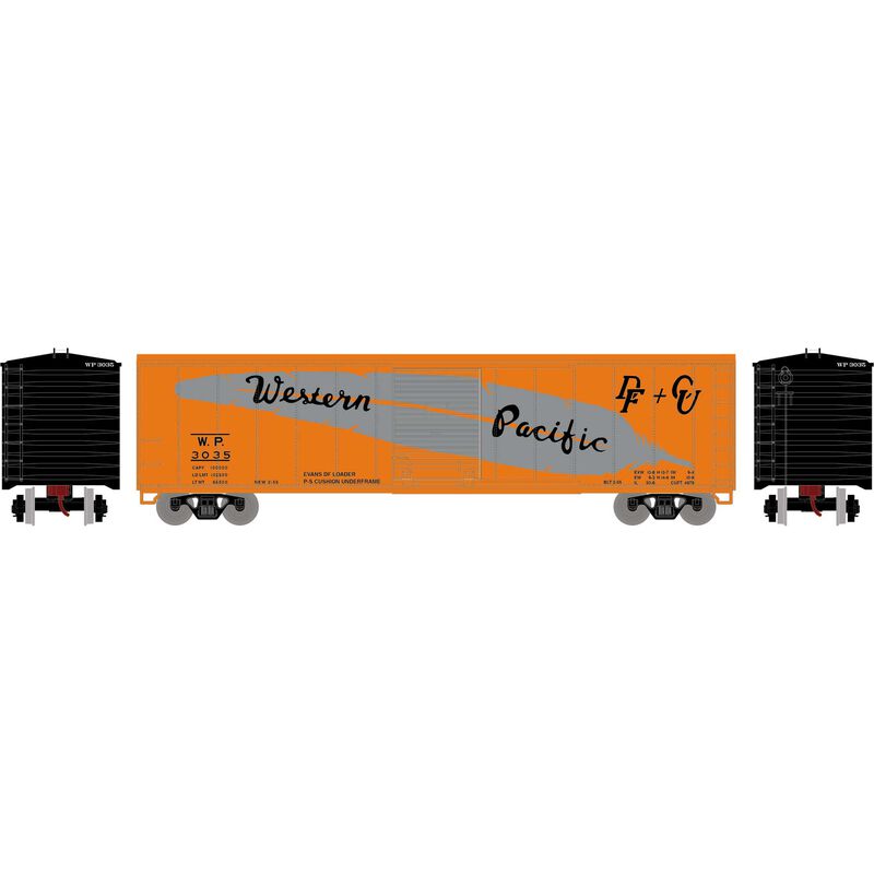 HO 50' PS-1 Single Sliding Door Box, WP #3035