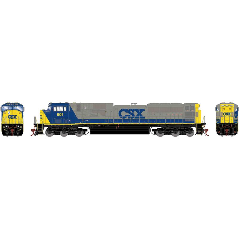 HO G2 SD80MAC, CSXT/YN2 #801