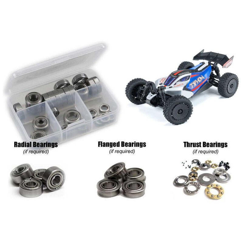 Metal Shielded Bearing Kit: TYPHON GROM MEGA