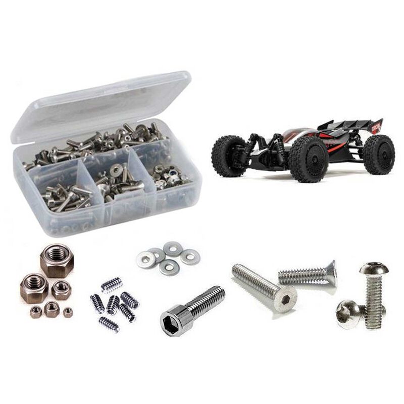 Stainless Steel Screw Kit, 1/14 ARRMA Typhon GROM 223S BLX
