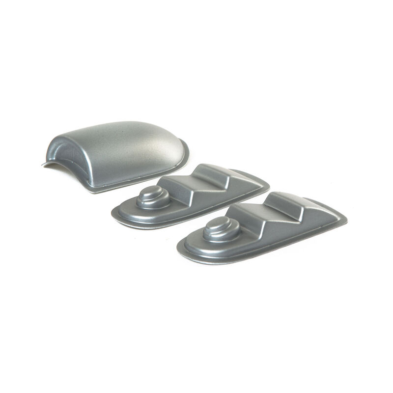 Plastic Radiator & Exhaust Set: P-47D Thunderbolt 20cc