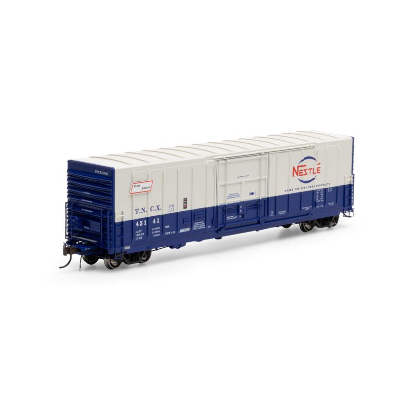 HO 50' PC&F Ex-Post Box, TNCX #43141