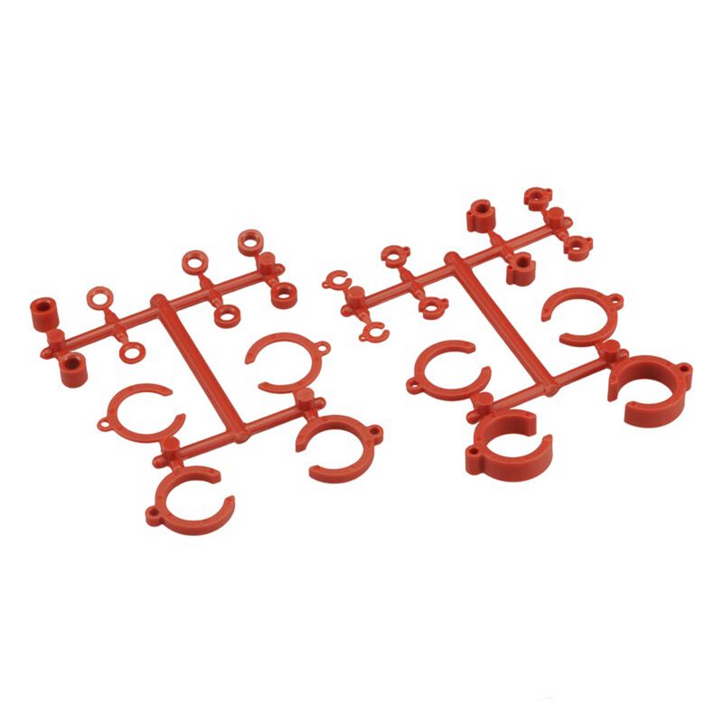 Big Bore Shock Limiter Up-travel kit, Red (24)