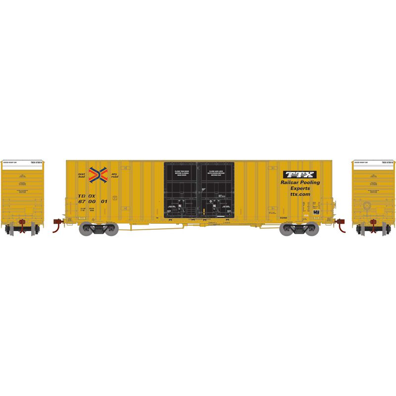 HO 60' Gunderson Box, TBOX #670001
