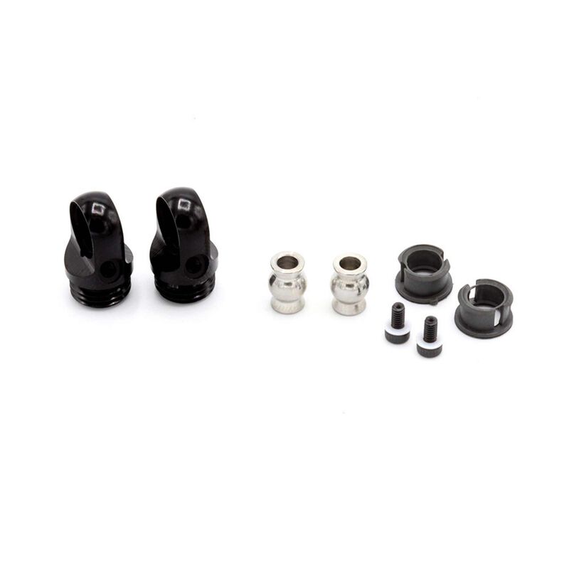 S8E Machined Aluminum Shock Cap - Black