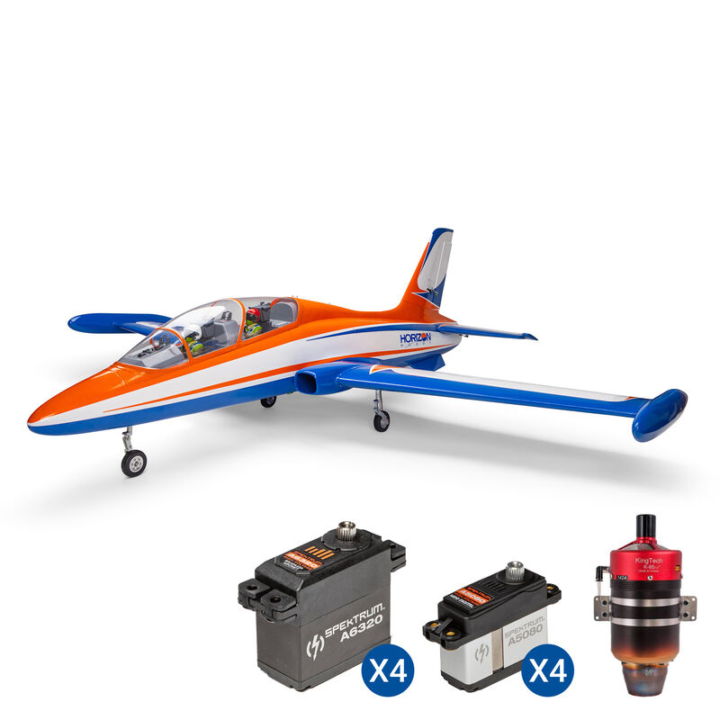 Aermacchi MB-339 ARF with KingTech K-85G4+ Turbine and Spektrum Servo Combo