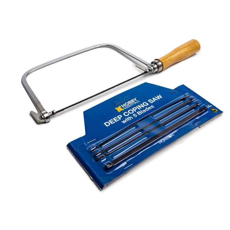Coping Saw with Extra Blades (4)