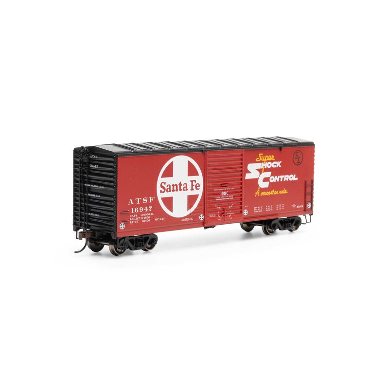 HO 40' Modern Box Car, ATSF #16947