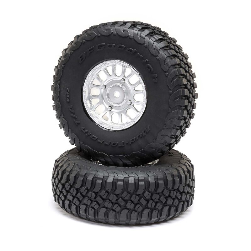 BFG KM3, Front, Rear 2.2/3.0 Premounted ,12mm (2): RZR Rey